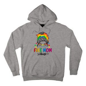 Free Mom Hugs Pride Month Tall Hoodie