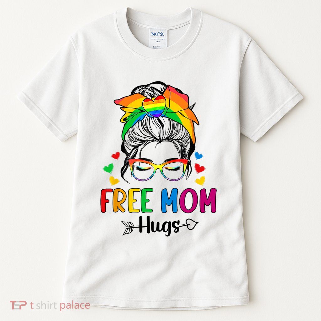 Free Mom Hugs Pride Month Tall T-Shirt