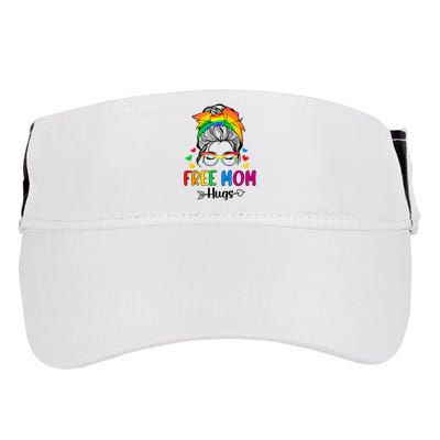 Free Mom Hugs Pride Month Adult Drive Performance Visor