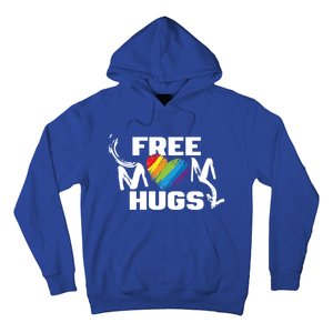 Free Mom Hugs Rainbow Pride Lgbtq Gift Hoodie