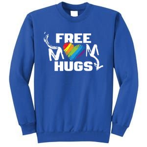 Free Mom Hugs Rainbow Pride Lgbtq Gift Sweatshirt