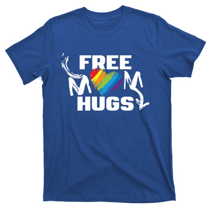 Free Mom Hugs Rainbow Pride Lgbtq Gift T-Shirt