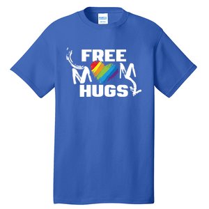 Free Mom Hugs Rainbow Pride Lgbtq Gift Tall T-Shirt