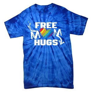 Free Mom Hugs Rainbow Pride Lgbtq Gift Tie-Dye T-Shirt