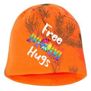 Free Mom Hugs Tee Lgbt Pride Parades Daisy Flower Gift Kati - Camo Knit Beanie