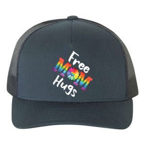 Free Mom Hugs Tee Lgbt Pride Parades Daisy Flower Gift Yupoong Adult 5-Panel Trucker Hat