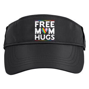 Free Mom Hugs Lgbt Pride Parades Rainbow Flag Adult Drive Performance Visor