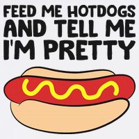 Feed Me Hotdogs And Tell Me I'm Pretty Hot Dog Cooling Performance Crew T-Shirt