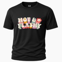 Funny Menopause hot flashes, Cooling Performance Crew T-Shirt