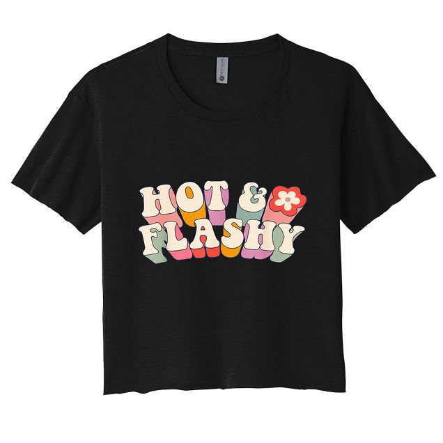 Funny Menopause hot flashes, Crop Top