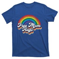 Free Mom Hugs Gift Rainbow Heart Lgbt Pride Month Gift T-Shirt