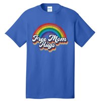 Free Mom Hugs Gift Rainbow Heart Lgbt Pride Month Gift Tall T-Shirt