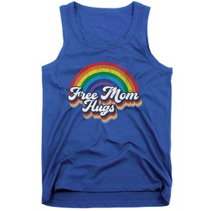 Free Mom Hugs Gift Rainbow Heart Lgbt Pride Month Gift Tank Top