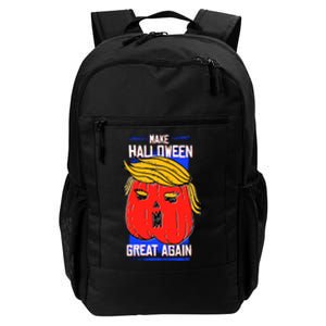 Funny Make Halloween Great Again Trump Pumpkin Daily Commute Backpack