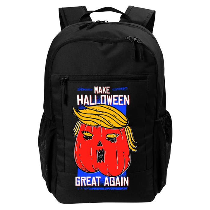 Funny Make Halloween Great Again Trump Pumpkin Daily Commute Backpack