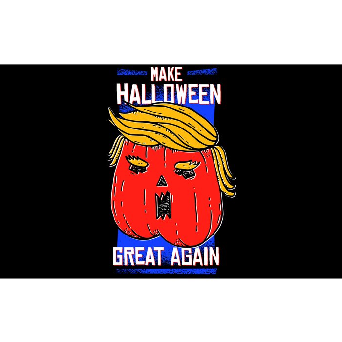 Funny Make Halloween Great Again Trump Pumpkin Bumper Sticker