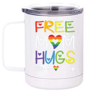 Free Mom Hugs 12 oz Stainless Steel Tumbler Cup