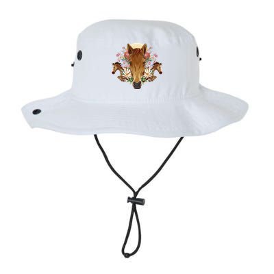 Floral Multi Horse Legacy Cool Fit Booney Bucket Hat