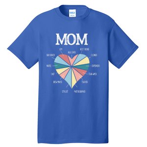 Funny Mom Hearmeaningful Gift Mom Life Meaningful Gift Mom Mother's Day Gift Tall T-Shirt