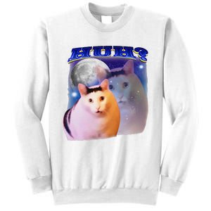 Funny Meme Huh Cat Sweatshirt