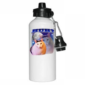 Funny Meme Huh Cat Aluminum Water Bottle