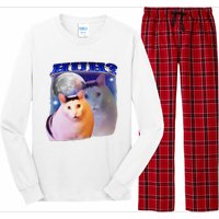 Funny Meme Huh Cat Long Sleeve Pajama Set