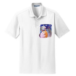 Funny Meme Huh Cat Dry Zone Grid Polo