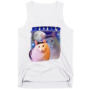 Funny Meme Huh Cat Tank Top