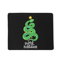 Funny Merry Hisstmass Python Snake Merry Christmas Tree Mousepad