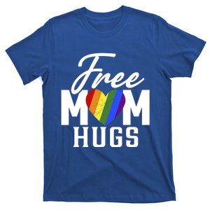 Free Mom Hugs Pride Lgbt Parades Rainbow Flag MotherS Day Gift T-Shirt