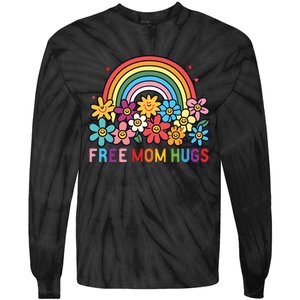 Free Mom Hugs Proud Mom Tie-Dye Long Sleeve Shirt