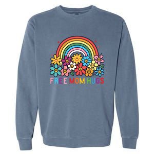 Free Mom Hugs Proud Mom Garment-Dyed Sweatshirt