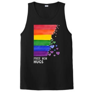 Free Mom Hugs Pride Mom Lgbt Gift PosiCharge Competitor Tank