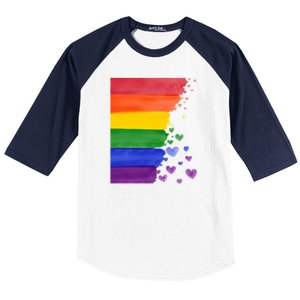 Free Mom Hugs Pride Mom Lgbt Gift Baseball Sleeve Shirt