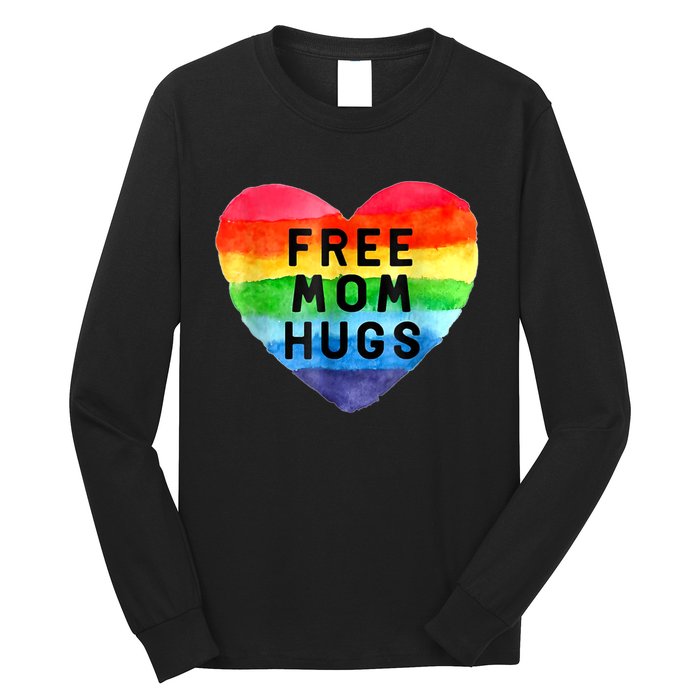 Free Mom Hugs , Free Mom Hugs Inclusive Pride LGBTQIA Long Sleeve Shirt