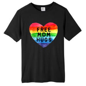 Free Mom Hugs , Free Mom Hugs Inclusive Pride LGBTQIA Tall Fusion ChromaSoft Performance T-Shirt