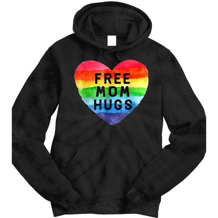 Free Mom Hugs , Free Mom Hugs Inclusive Pride LGBTQIA Tie Dye Hoodie