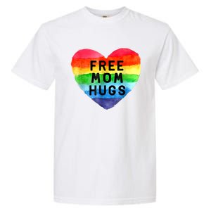 Free Mom Hugs , Free Mom Hugs Inclusive Pride LGBTQIA Garment-Dyed Heavyweight T-Shirt