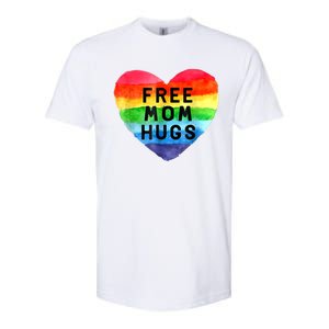 Free Mom Hugs , Free Mom Hugs Inclusive Pride LGBTQIA Softstyle CVC T-Shirt