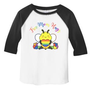 Free Mom Hugs Lgbt Mom Lgbt Pride Lgbt Awareness Monthgay Funny Gift Toddler Fine Jersey T-Shirt