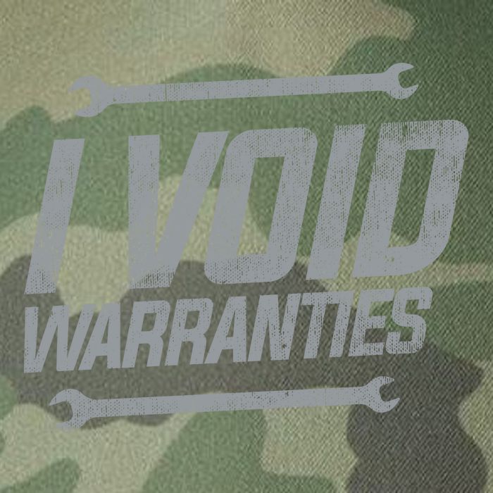 Funny MECHANICS I Void Warranties Wrench Garage Hoodie Legacy Tie Dye Trucker Hat