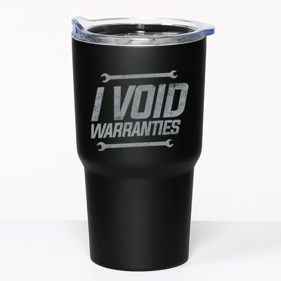 Funny MECHANICS I Void Warranties Wrench Garage Hoodie Tumbler