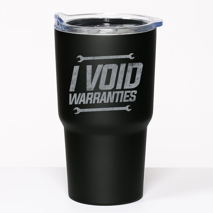 Funny MECHANICS I Void Warranties Wrench Garage Hoodie Tumbler