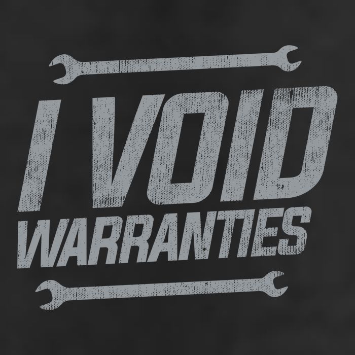 Funny MECHANICS I Void Warranties Wrench Garage Hoodie Tumbler