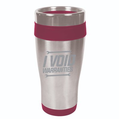 Funny MECHANICS I Void Warranties Wrench Garage Hoodie 16oz Travel Tumbler
