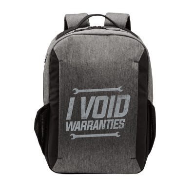 Funny MECHANICS I Void Warranties Wrench Garage Hoodie Vector Backpack