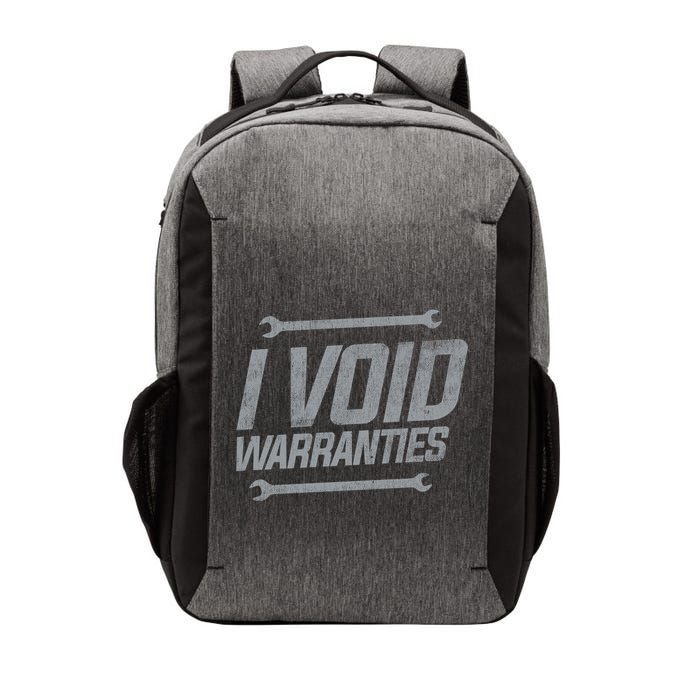 Funny MECHANICS I Void Warranties Wrench Garage Hoodie Vector Backpack