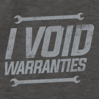 Funny MECHANICS I Void Warranties Wrench Garage Hoodie Vector Backpack