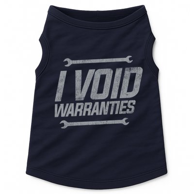 Funny MECHANICS I Void Warranties Wrench Garage Hoodie Doggie Tank