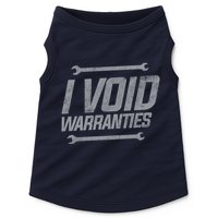 Funny MECHANICS I Void Warranties Wrench Garage Hoodie Doggie Tank